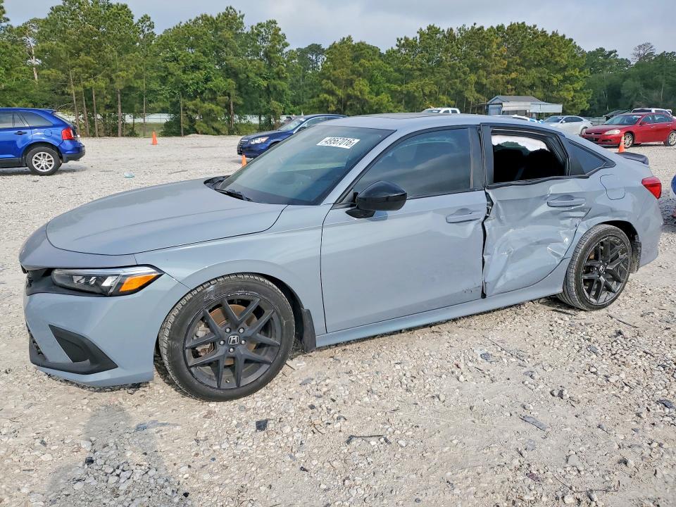 2022 Honda Civic VIN 2HGFE1E53NH471960 — COPART salvage auction photo