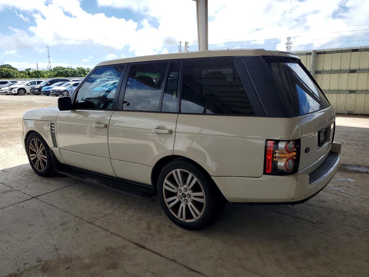2010 Land rover RANGE ROVER VIN SALMF1D43AA308075 COPART salvage auction — Minor Dent/Scratches, FL - CERTIFICATE OF TITLE, sold $450 on 2026-05-06 (photo 2)