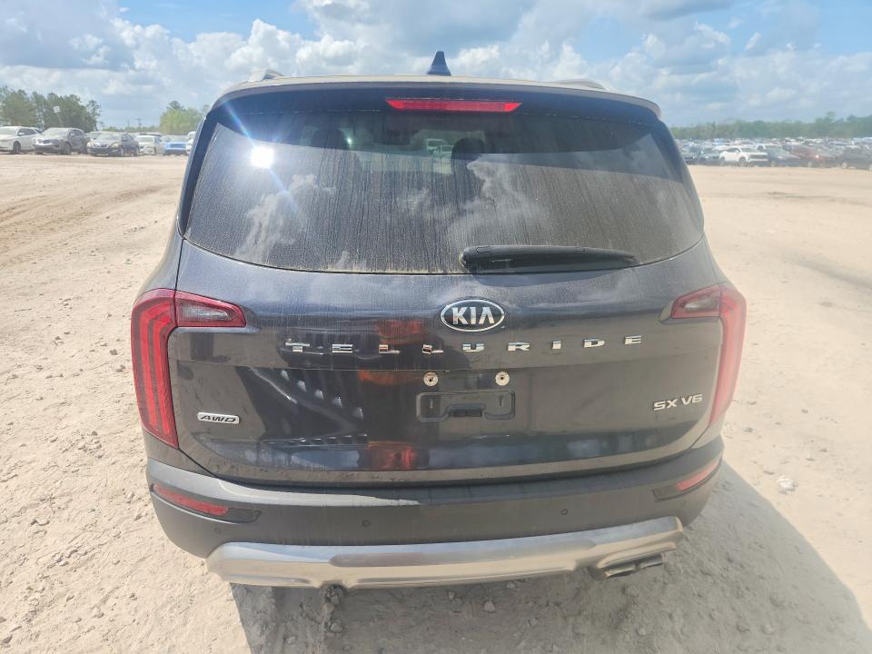 2020 Kia Telluride VIN 5XYP5DHC0LG033312 COPART salvage auction — MINOR DENT/SCRATCHES, Fl - Certificate Of Title, sold $9,500 on 2026-07-10 (photo 6)