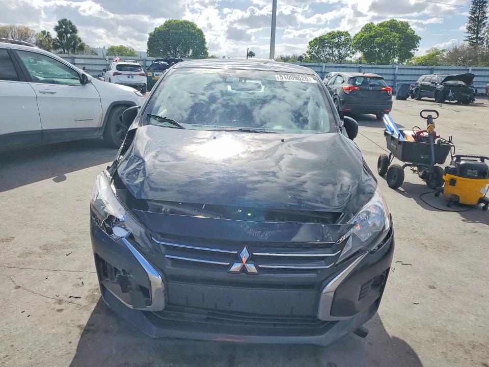2021 Mitsubishi Mirage VIN ML32AUHJ0MH012539 COPART salvage auction — FRONT END, FL, sold $2,150 on 2026-07-20 (photo 5)
