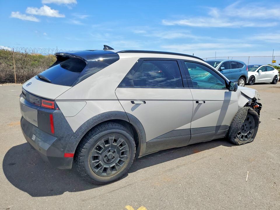 2025 Hyundai Ioniq 5 VIN 7YAKPDDC1SY009108 COPART salvage auction — FRONT END, Hi - Certificate Of Title, sold $2,150 on 2026-07-20 (photo 3)