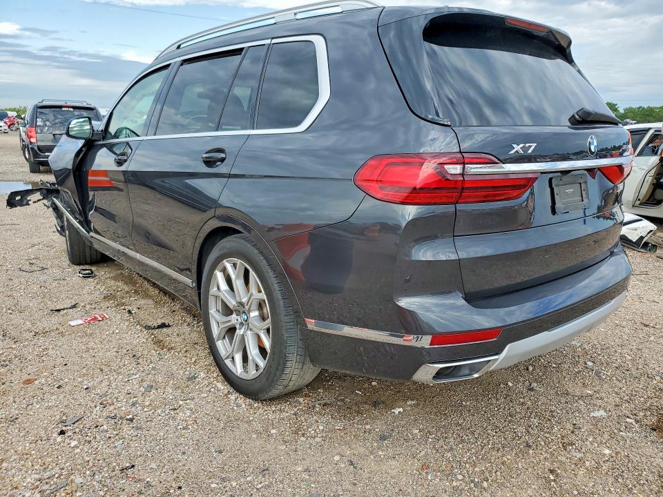 2021 BMW X7 VIN 5UXCW2C0XM9G15855 COPART salvage auction — FRONT END, Tx - Salvage Vehicle Title, sold $17,700 on 2026-07-02 (photo 2)