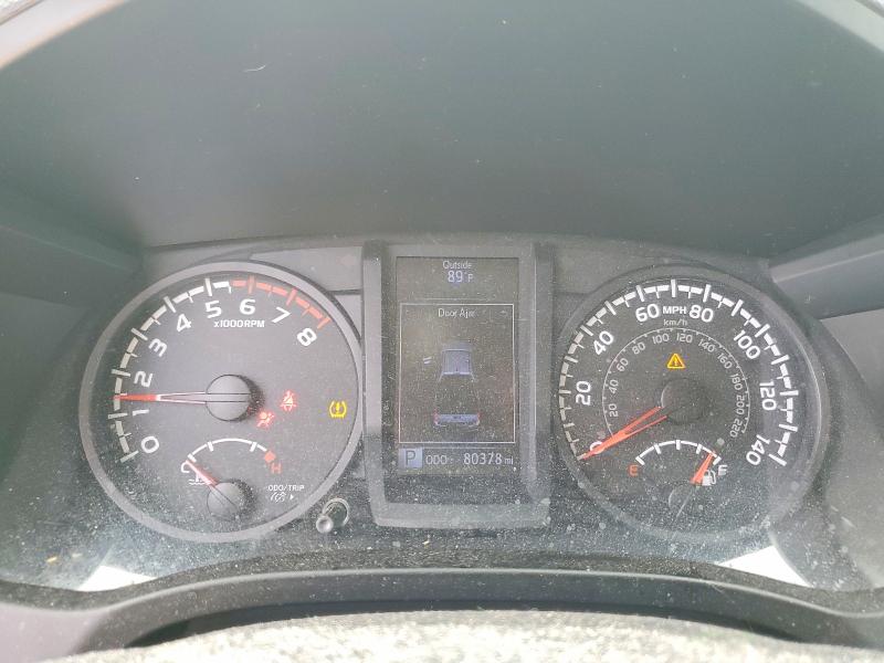 2019 Toyota Tacoma VIN 5TFAX5GN0KX135861 COPART salvage auction — UNDERCARRIAGE, Tx - Salvage Vehicle Title, sold $1,900 on 2026-07-30 (photo 9)