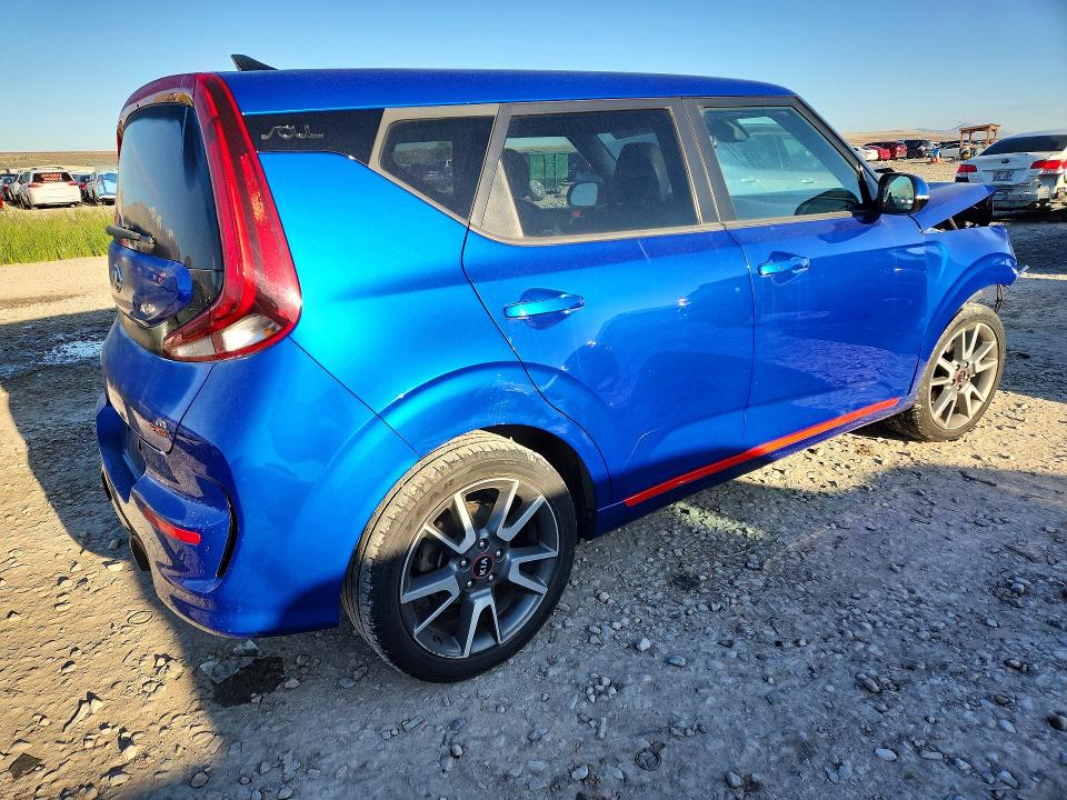 2020 Kia VIN KNDJ53AF3L7107386 COPART salvage auction — FRONT END, Ut - Salvage Certificate, sold $2,950 on 2026-07-07 (photo 3)