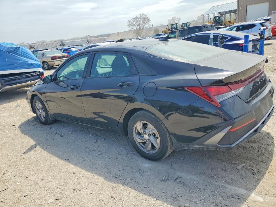 2024 Hyundai Elantra VIN KMHLL4DG2RU743294 COPART salvage auction — HAIL, Ks - Cert Of Title-Salvage, sold $100 on 2026-07-21 (photo 2)