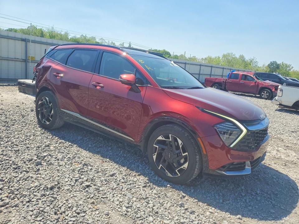 2025 Kia Sportage VIN 5XYK53DF6SG324433 COPART salvage auction — REAR END, Al - Cert Of Title-Salvage Title, sold $10,000 on 2026-07-07 (photo 4)