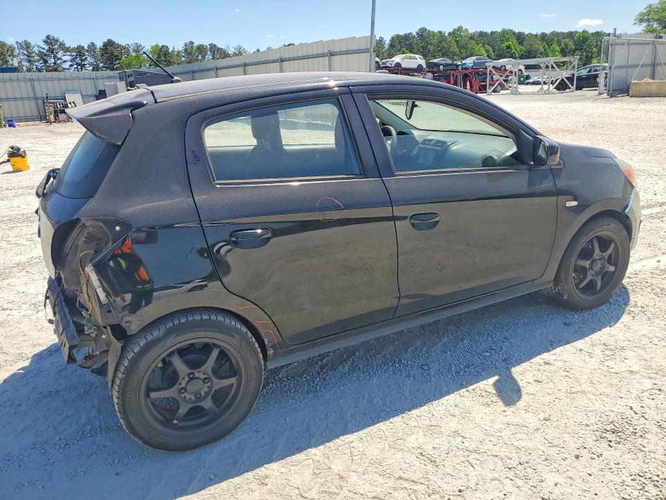 2020 Mitsubishi Mirage VIN ML32A3HJXLH009933 COPART salvage auction — FRONT END, Id - Salvage Certificate Of Title, sold $1,300 on 2026-07-20 (photo 3)