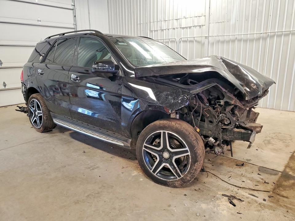 2016 Mercedes-benz Gle VIN 4JGDA5GB9GA651078 COPART salvage auction — FRONT END, Mn - Cert Of Title-Salvage, sold $2,750 on 2026-07-09 (photo 4)