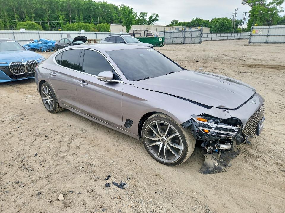 2023 Genesis G70 VIN KMTG34TA0PU116594 COPART salvage auction — FRONT END, Id - Salvage Certificate Of Title, sold $4,950 on 2026-07-14 (photo 4)