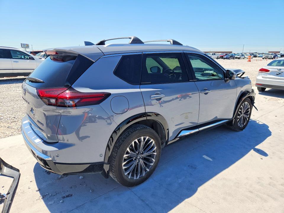 2025 Nissan Rogue VIN JN8BT3DC9SW101421 COPART salvage auction — FRONT END, Tx - Certificate Of Title, sold $8,100 on 2026-07-07 (photo 3)