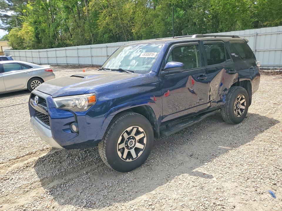 2019 Toyota 4runner VIN JTEBU5JR7K5612530 COPART salvage auction — SIDE, Nc - Salvage Certificate Of Title, sold $15,400 on 2026-07-06 (photo 1)