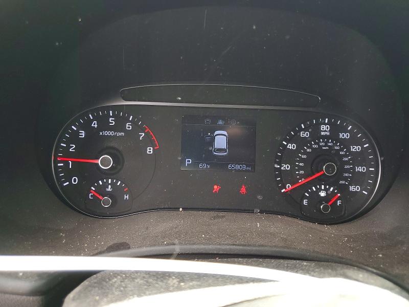 2021 Kia Soul VIN KNDJ23AU7M7144837 COPART salvage auction — FRONT END, Co - Salvage Title, sold $1,350 on 2026-07-07 (photo 9)