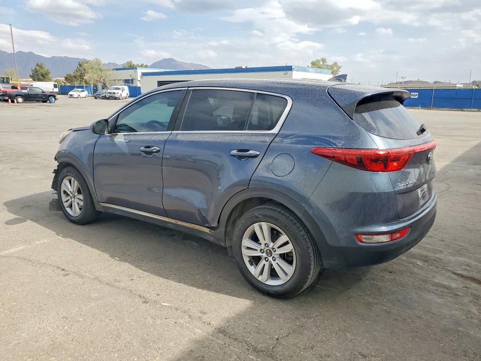 2018 Kia Sportage VIN KNDPM3AC4J7318662 COPART salvage auction — FRONT END, Tx - Salvage Vehicle Title, sold $2,100 on 2026-07-06 (photo 2)