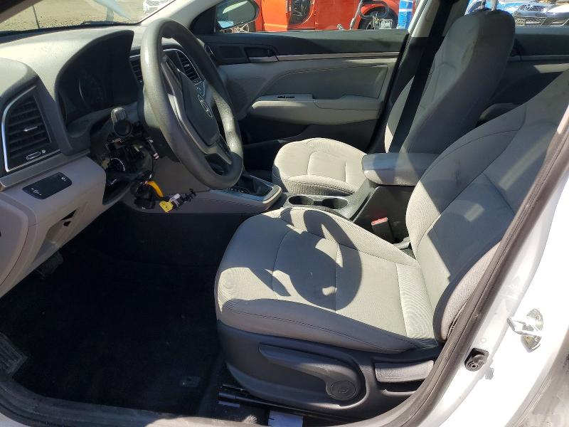 2017 Hyundai VIN 5NPD84LF5HH194198 COPART salvage auction — VANDALISM, Md - Parts Only-No Title Letter, sold $650 on 2026-07-02 (photo 7)
