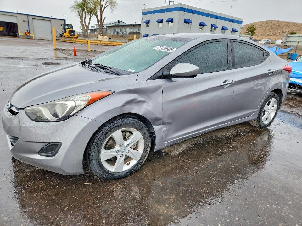 2011 Hyundai Elantra VIN KMHDH4AE4BU162359 COPART salvage auction — FRONT END, Nm - Cert Of Title-Salvage, sold $550 on 2026-07-13 (photo 1)