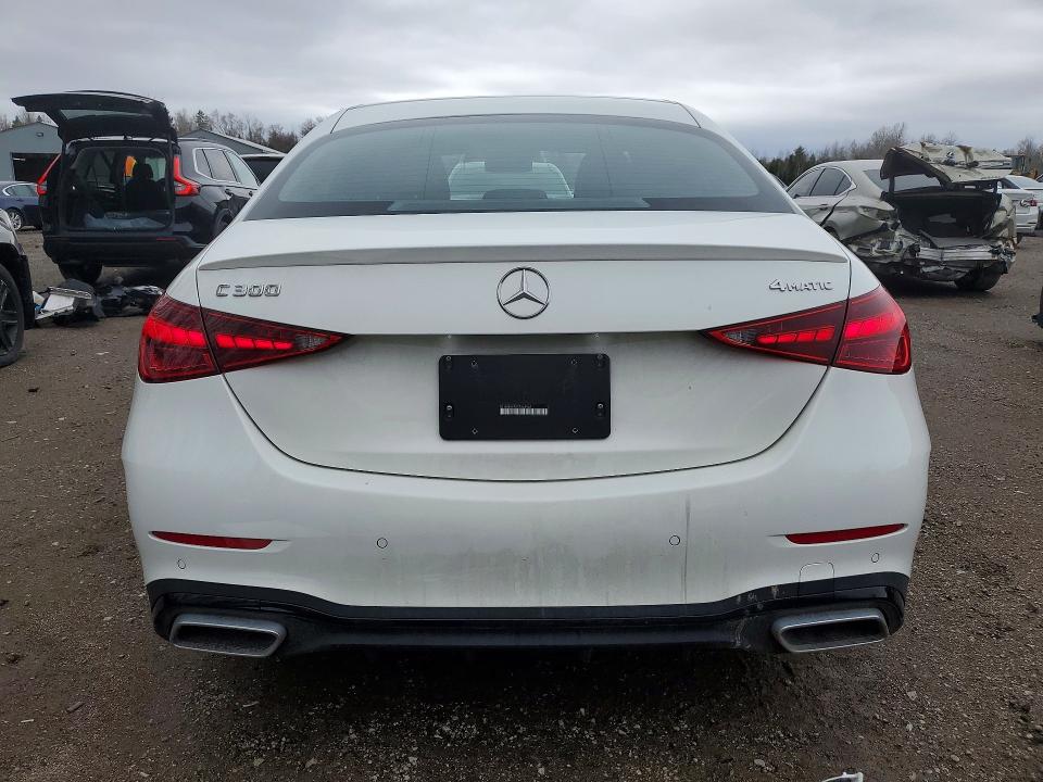 2025 Mercedes-benz C-klasse VIN W1KAF4HBXSR248969 COPART salvage auction — FRONT END, On - Permit Salvage, sold $27,250 on 2026-07-02 (photo 6)
