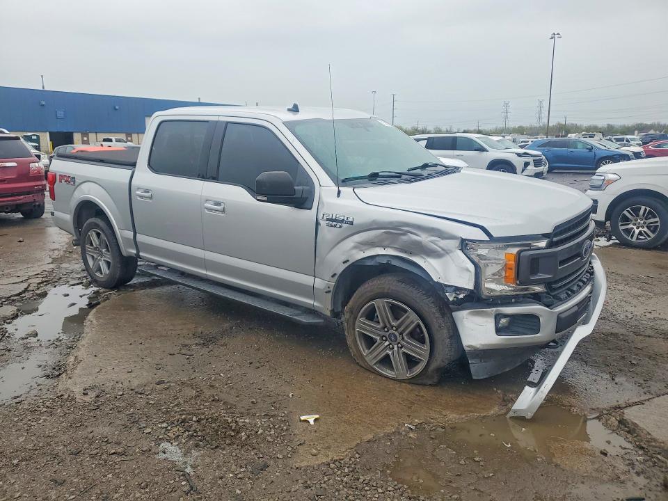 2019 Ford F-150 VIN 1FTEW1E52KFA12228 COPART salvage auction — FRONT END, Mi - Certificate Of Title, sold $10,100 on 2026-07-02 (photo 4)