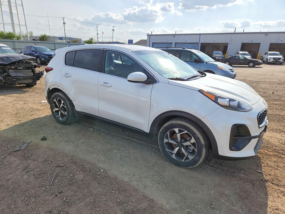 2022 Kia Sportage VIN KNDPM3AC3N7013322 COPART salvage auction — VANDALISM, Il - Certificate Of Title, sold $5,400 on 2026-07-12 (photo 4)