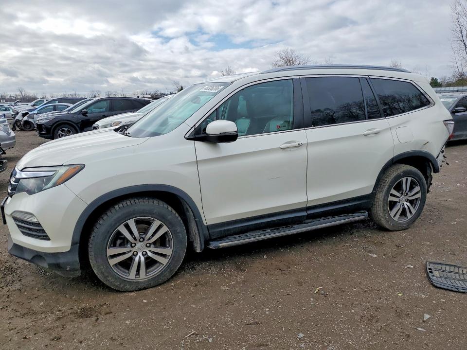 2016 Honda Pilot VIN 5FNYF6H85GB511973 COPART salvage auction — REAR END, On - Permit No Brand - Unfit, sold $8,200 on 2026-07-09 (photo 1)