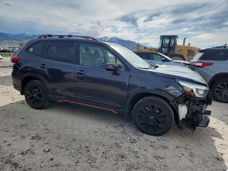 2019 Subaru Forester VIN JF2SKAJCXKH449807 COPART salvage auction — FRONT END, UT - SALVAGE CERTIFICATE, sold $5,000 on 2026-07-10 (photo 4)
