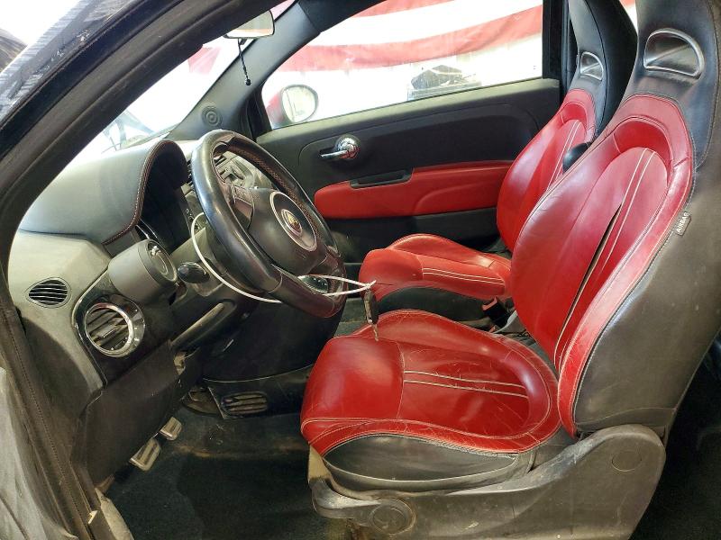 2015 Fiat 500 VIN 3C3CFFFH7FT501740 COPART salvage auction — FRONT END, ID - SALVAGE CERTIFICATE OF TITLE, sold $90 on 2026-07-23 (photo 7)