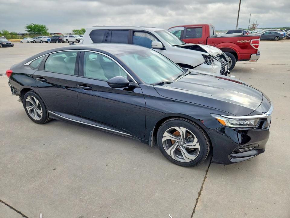 2018 Honda Accord VIN 1HGCV1F53JA158207 COPART salvage auction — REAR END, Tx - Salvage Vehicle Title, sold $7,700 on 2026-07-09 (photo 4)