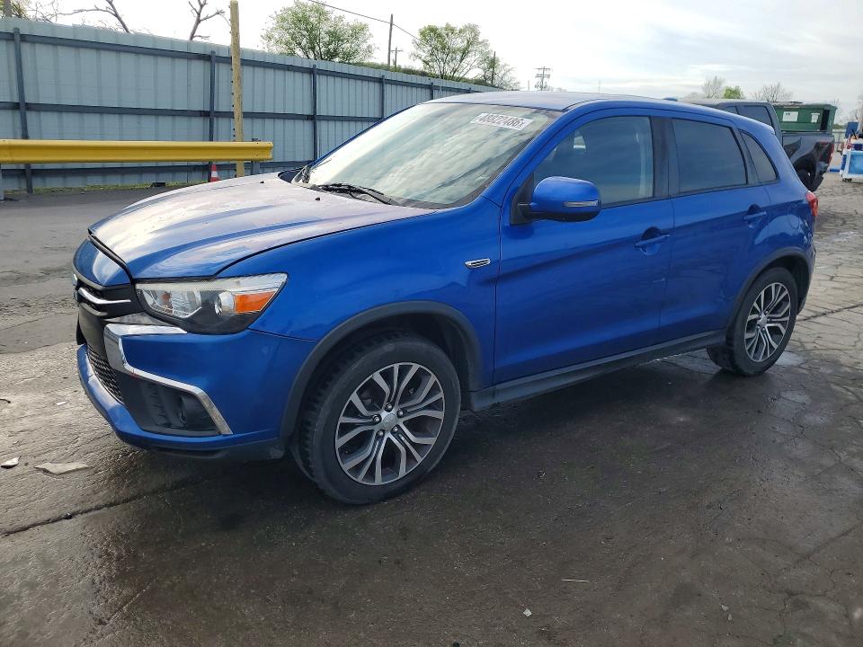 2018 Mitsubishi Outlander VIN JA4AP3AU4JZ003770 COPART salvage auction — FRONT END, Tn - Salvage Certificate, sold $2,100 on 2026-07-27 (photo 1)