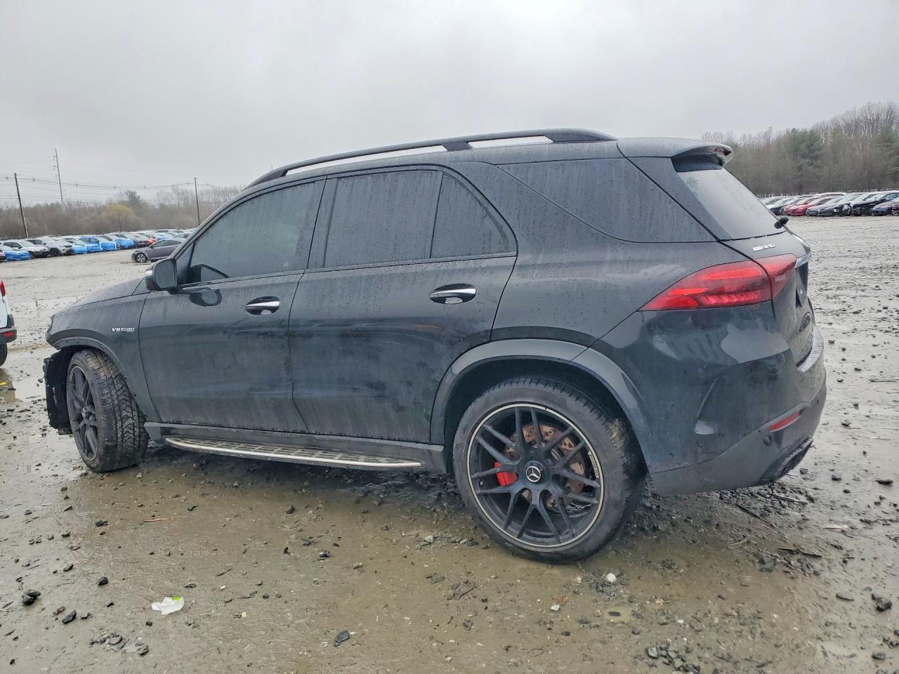 2025 Mercedes-Benz GLE-Class VIN 4JGFB8KBXSB313075 COPART salvage auction — Front End, MA - CERT OF TITLE-SALVAGE, sold $42,250 on 2026-07-01 (photo 2)