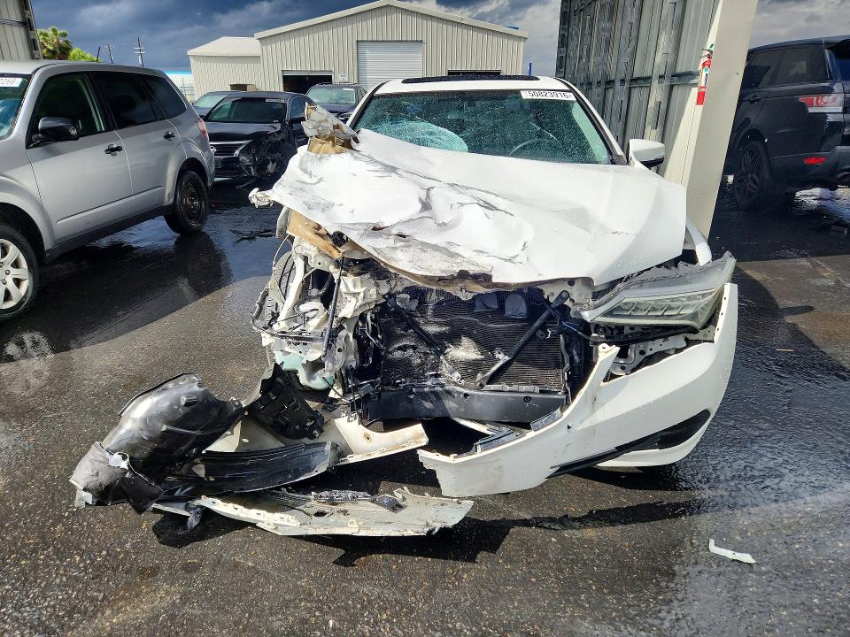 2016 Acura Tlx VIN 19UUB1F34GA015979 COPART salvage auction — FRONT END, Ca - Salvage Certificate, sold $850 on 2026-07-09 (photo 5)