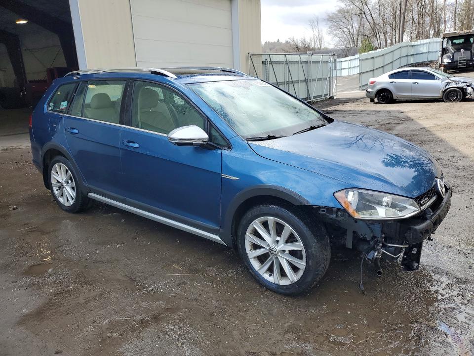 2017 Volkswagen Golf VIN 3VWH17AU6HM526648 COPART salvage auction — FRONT END, Vt - Cert Of Title-Salvage Vehicle, sold $2,750 on 2026-07-20 (photo 4)