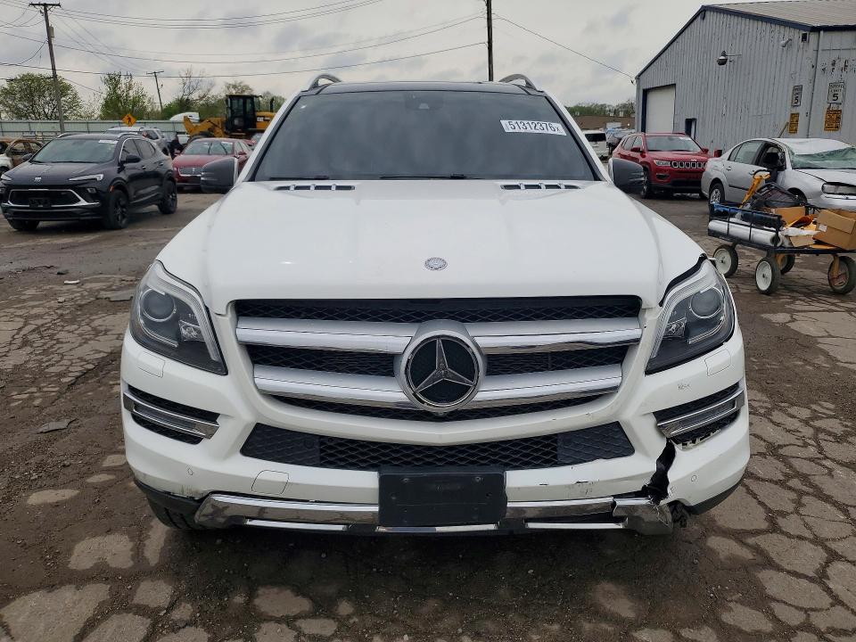 2015 Mercedes-benz Gl-klasse VIN 4JGDF6EE1FA476067 COPART salvage auction — FRONT END, IL - SALVAGE CERTIFICATE, sold $4,150 on 2026-07-03 (photo 5)
