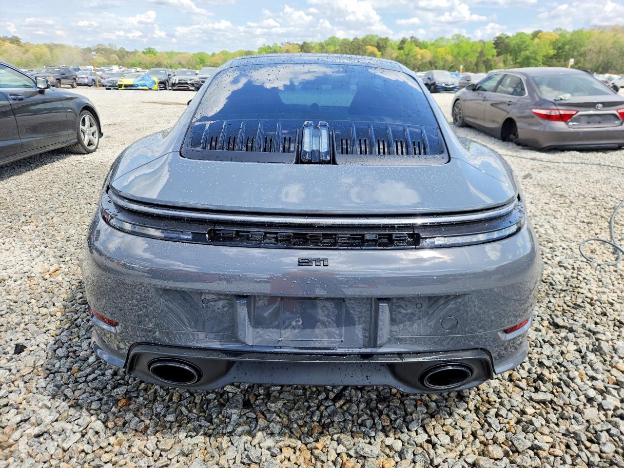 2025 Porsche 911 VIN WP0AH2A9XSS230075 COPART salvage auction — Front End, GA - CERT OF TITLE-SALVAGE, sold $92,500 on 2026-08-04 (photo 6)