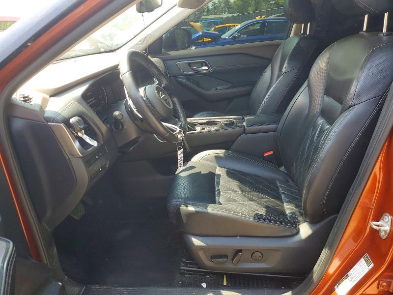 2021 Nissan Rogue VIN JN8AT3DD9MW321133 COPART salvage auction — REAR END, Md - Cert Of Salvage > 75% Damage, sold $5,200 on 2026-07-31 (photo 7)