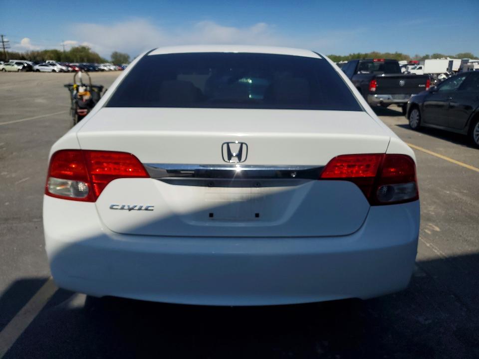 2010 Honda Civic VIN 2HGFA1F59AH515528 COPART salvage auction — FRONT END, Id - Salvage Certificate Of Title, sold $1,500 on 2026-07-09 (photo 6)