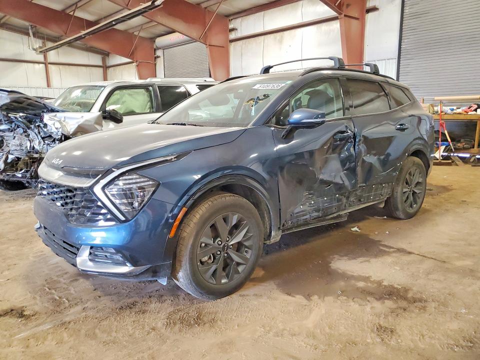 2025 Kia Sportage VIN KNDPXCDG3S7253228 COPART salvage auction — SIDE, Mi - Certificate Of Title, sold $200 on 2026-07-24 (photo 1)