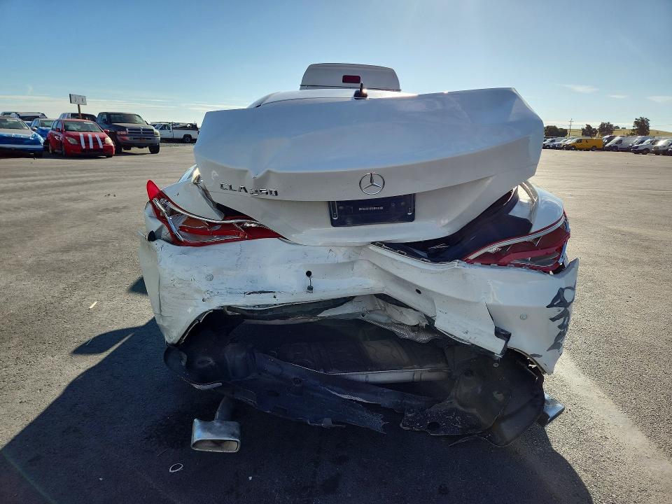 2014 Mercedes-benz Cla-klasse VIN WDDSJ4EB3EN157108 COPART salvage auction — FRONT END, Ca - Salvage Certificate, sold $925 on 2026-08-17 (photo 6)