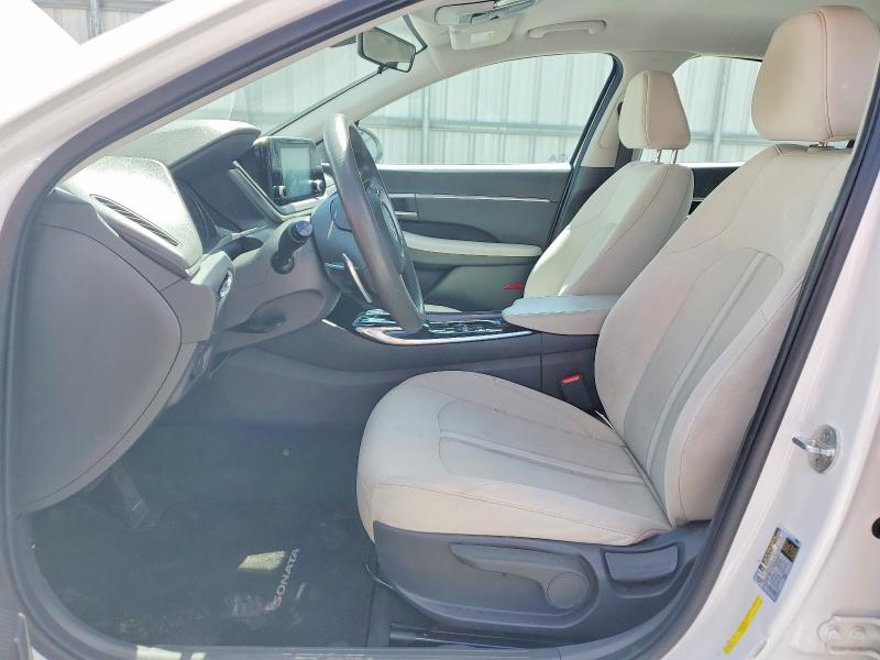 2021 Hyundai Sonata VIN KMHL24JJ7MA035118 COPART salvage auction — FRONT END, Nc - Salvage Certificate Of Title, sold $5,100 on 2026-07-08 (photo 7)