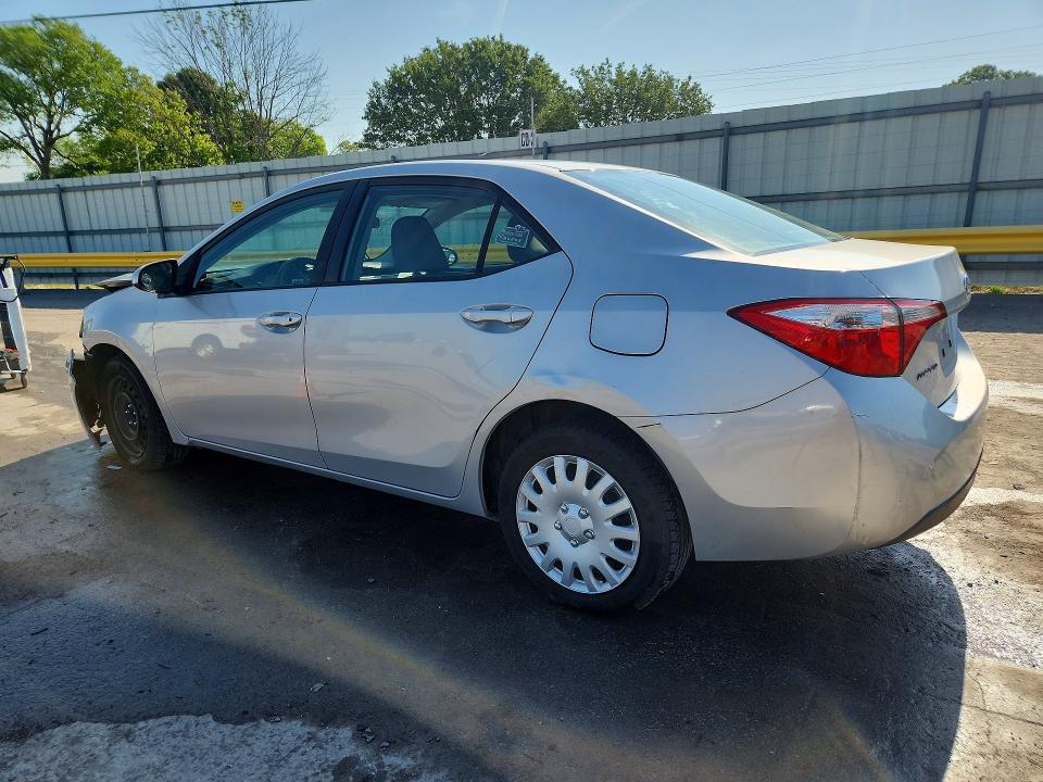 2015 Toyota Corolla VIN 5YFBURHE2FP339925 COPART salvage auction — FRONT END, Tn - Salvage Certificate, sold $3,300 on 2026-07-29 (photo 2)