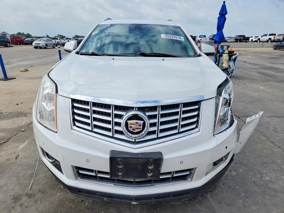 2015 Cadillac Srx VIN 3GYFNDE39FS637826 COPART salvage auction — FRONT END, TX, sold $3,600 on 2026-08-03 (photo 5)