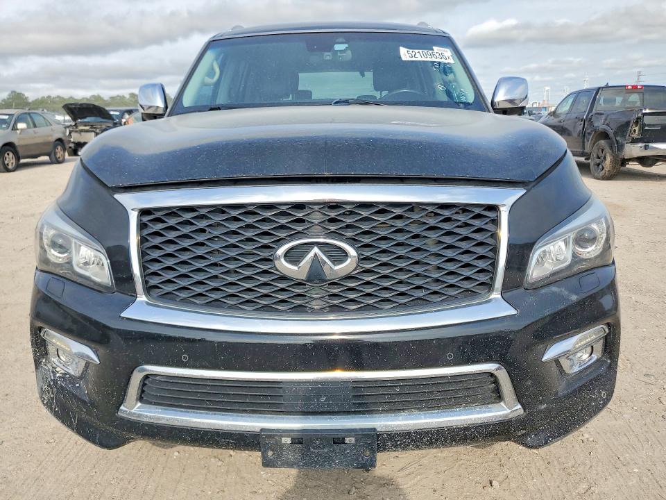 2017 Infiniti Qx80 VIN JN8AZ2NFXH9645284 COPART salvage auction — NORMAL WEAR, Tx - Certificate Of Title, sold $2,000 on 2026-07-29 (photo 5)