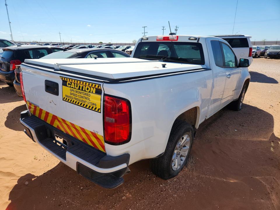 2022 Chevrolet Colorado VIN 1GCHSCEA7N1217918 COPART salvage auction — MINOR DENT/SCRATCHES, Tx - Certificate Of Title, sold $11,900 on 2026-07-29 (photo 3)