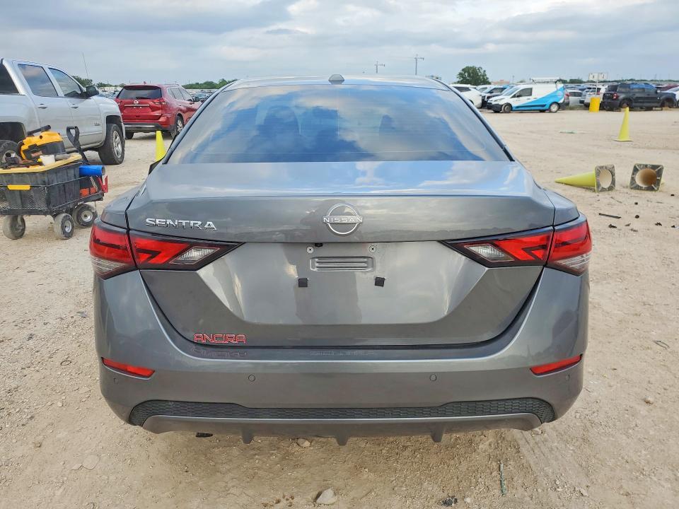 2025 Nissan Sentra VIN 3N1AB8CV4SY405875 COPART salvage auction — SIDE, Tx - Salvage Vehicle Title, sold $4,450 on 2026-07-09 (photo 6)