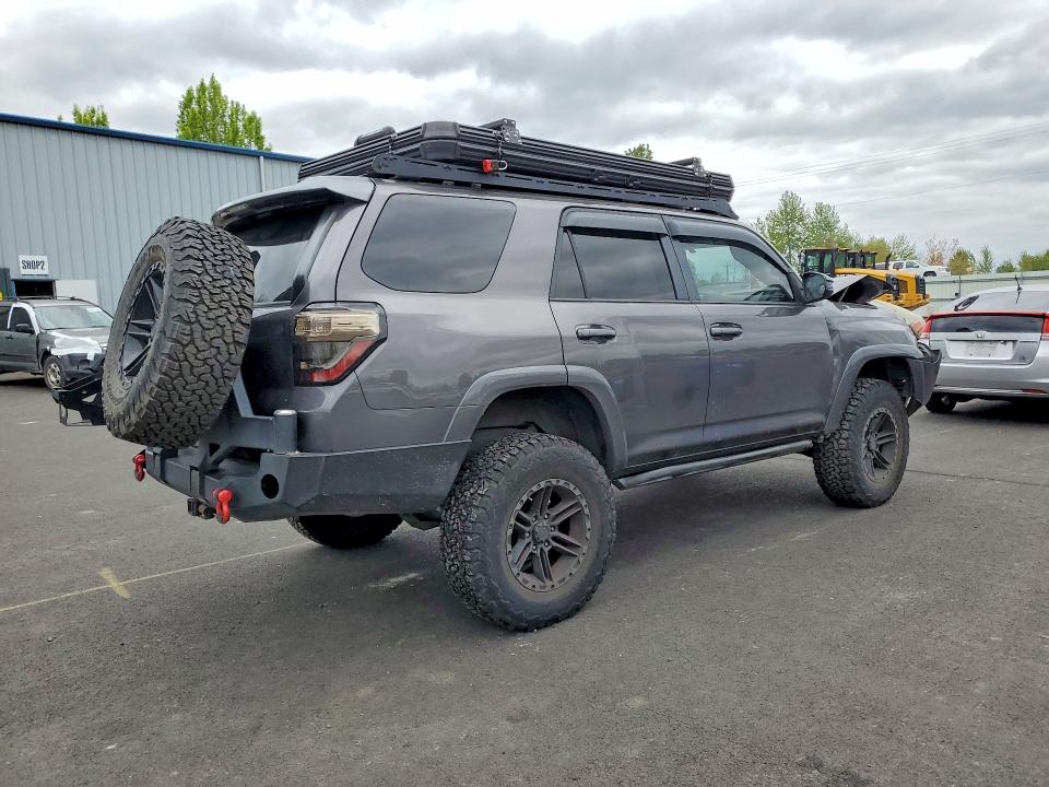 2015 Toyota 4runner VIN JTEBU5JR9F5228268 COPART salvage auction — FRONT END, Or - Salvage Title Certificate, sold $6,400 on 2026-07-13 (photo 3)