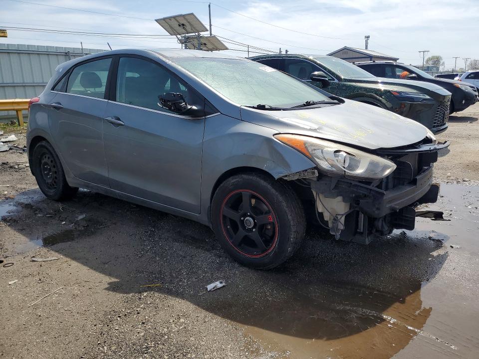 2017 Hyundai Elantra VIN KMHD35LHXHU355099 COPART salvage auction — FRONT END, In - Cert Of Title-Salvage Title, sold $1,000 on 2026-07-20 (photo 4)
