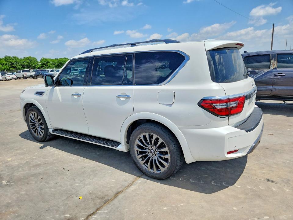 2024 Nissan Armada VIN JN8AY2DAXR9418154 COPART salvage auction — SIDE, Tx - Salvage Vehicle Title, sold $20,300 on 2026-07-30 (photo 2)