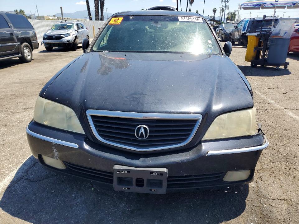 2002 Acura Rl VIN JH4KA96592C012306 COPART salvage auction — FRONT END, Ca - Salvage Certificate, sold $70 on 2026-07-14 (photo 5)