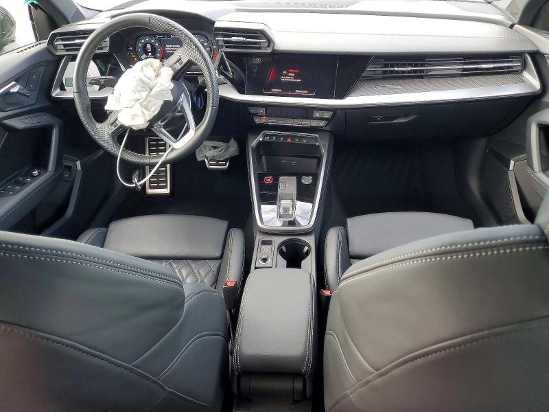 2023 Audi S3 VIN WAUH3DGY0PA044014 COPART salvage auction — FRONT END, Ca - Salvage Certificate, sold $6,400 on 2026-07-02 (photo 8)