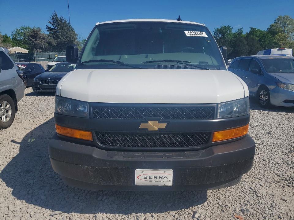2025 Chevrolet Express VIN 1GCWGAFP0S1114044 COPART salvage auction — REAR END, Tx - Salvage Vehicle Title, sold $8,500 on 2026-07-27 (photo 5)