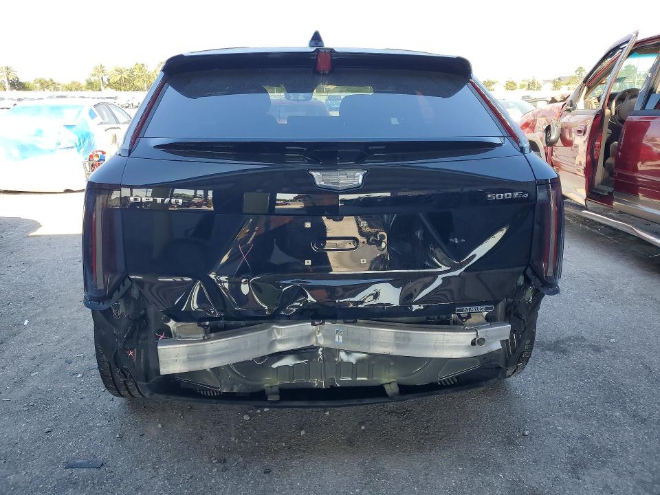2025 Cadillac Optiq VIN 3GYK3EMR8SS182669 COPART salvage auction — REAR END, Salvage Title, sold $17,200 on 2026-07-24 (photo 6)