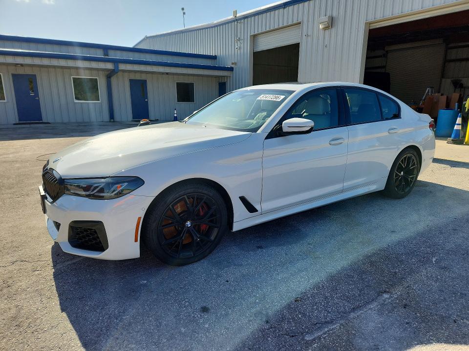 2022 BMW 5er VIN WBA73BJ09NCJ90383 COPART salvage auction — WATER/FLOOD, Salvage Title, sold $16,800 on 2026-07-15 (photo 1)